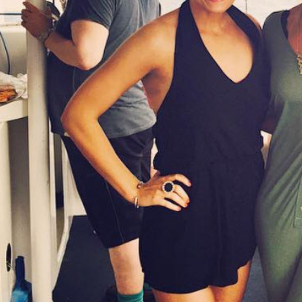 Bishop + Young black romper